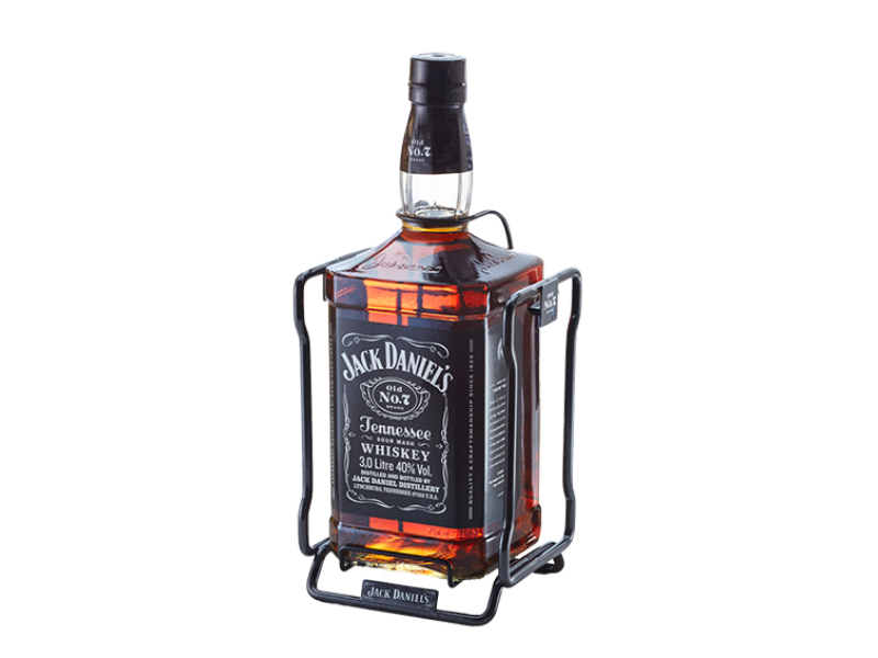JACK DANIEL'S Tennessee Whiskey 3 litrų butelis supynėse