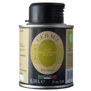 GERACI Olio extra vergine di oliva Biologoco ypač tyras ekologiškas alyvuogių aliejus 0.10 l